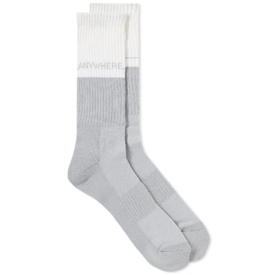 Shop N/a Socks N/a Sock Forty Six In Grey