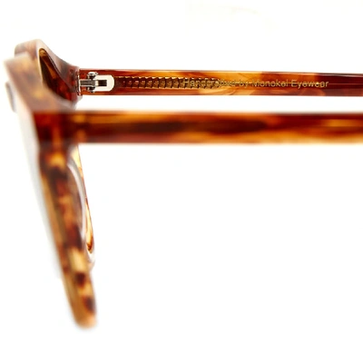 Shop Monokel Nelson Sunglasses In Brown