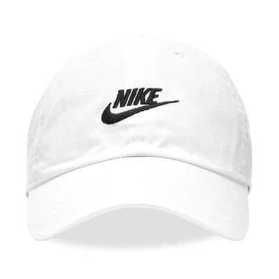 Shop Nike Futura Washed H86 Cap In White