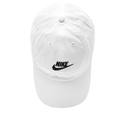 Shop Nike Futura Washed H86 Cap In White