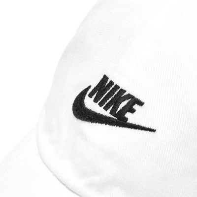 Shop Nike Futura Washed H86 Cap In White