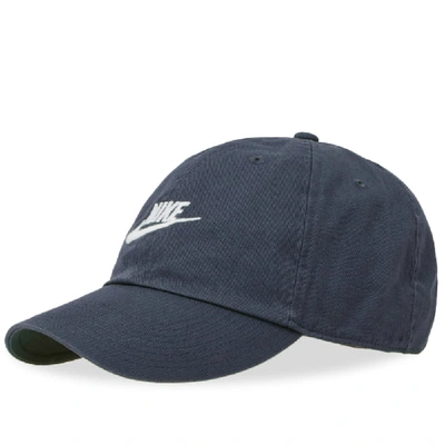 Shop Nike Futura Washed H86 Cap In Blue