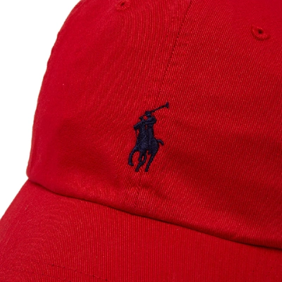 Shop Polo Ralph Lauren Classic Baseball Cap In Red