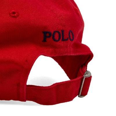 Shop Polo Ralph Lauren Classic Baseball Cap In Red