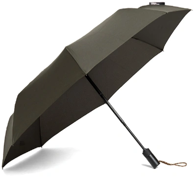 Shop London Undercover Auto-compact Umbrella In Green