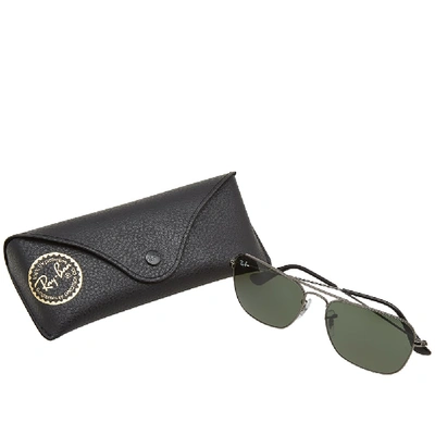 Shop Ray Ban Caravan Sunglasses In Silver