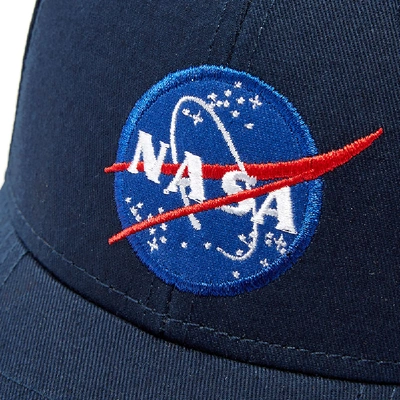 Shop Alpha Industries Nasa Cap In Blue