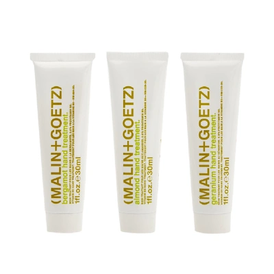 Shop Malin + Goetz Hand Cream - 3 Pack In N/a