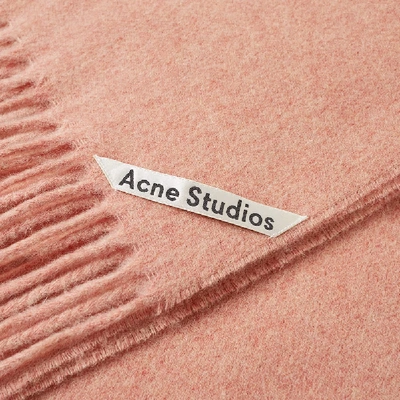 Shop Acne Studios Canada Skinny Scarf In Pink