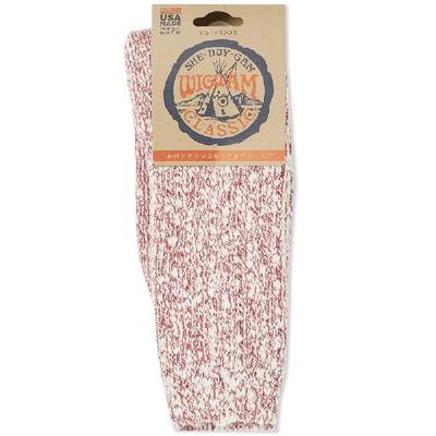 Shop Wigwam Cypress Sock In Red