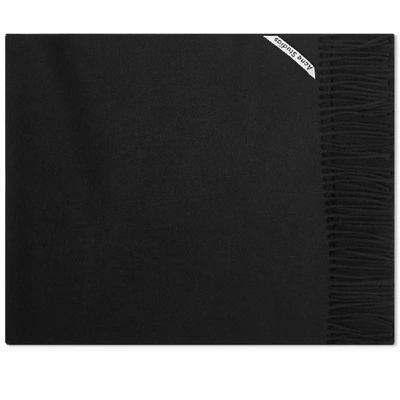 Shop Acne Studios Canada Narrow New Scarf In Black