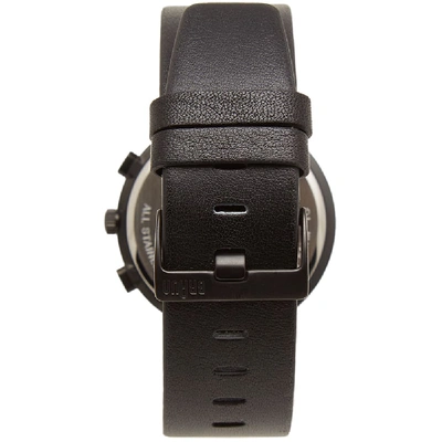 Shop Braun Bn0035 Chronograph Watch In Black