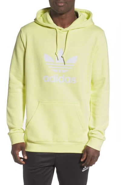 Adidas Originals Trefoil Hoodie In Ice Yellow | ModeSens