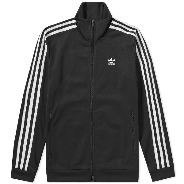 adidas originals adicolor beckenbauer track jacket in black cw1250