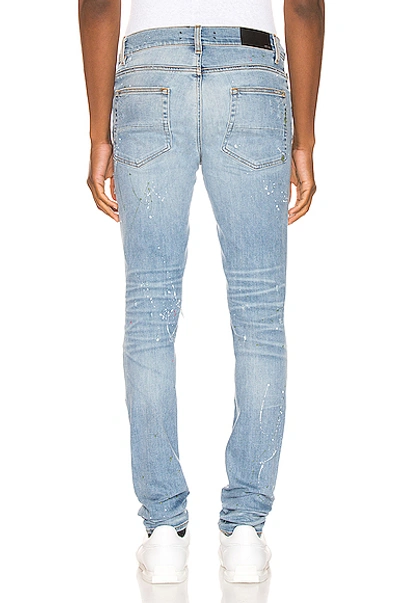 Shop Amiri Art Patch Jean In Rosebowl