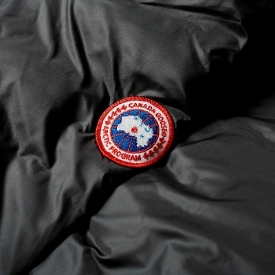 Shop Canada Goose Lodge Jacket In Black