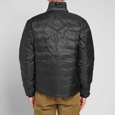 Shop Canada Goose Lodge Jacket In Black