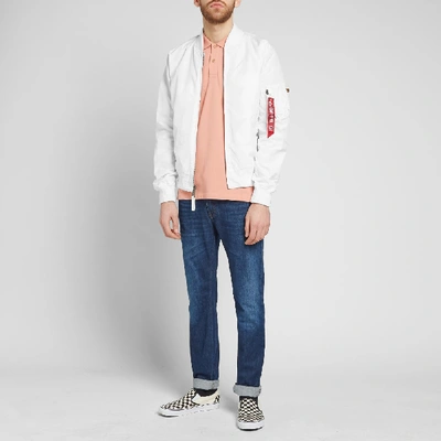 Shop Alpha Industries Ma-1 Tt Jacket In White