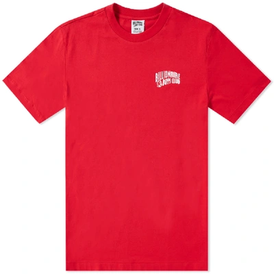 Shop Billionaire Boys Club Small Arch Logo Tee In Red