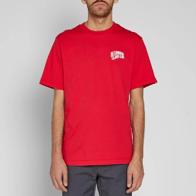 Shop Billionaire Boys Club Small Arch Logo Tee In Red