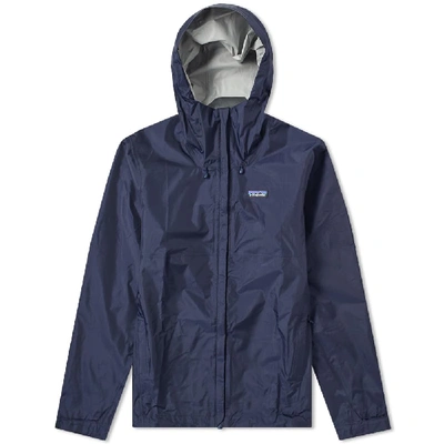 Shop Patagonia Torrentshell Jacket In Blue