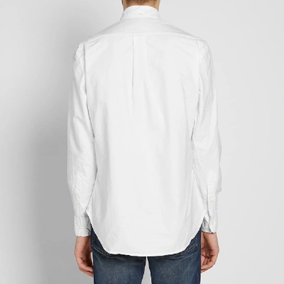 Shop Gitman Vintage Oxford Shirt In White