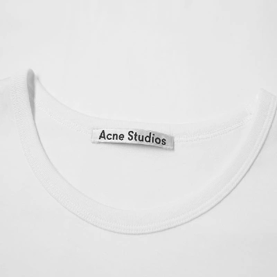 Shop Acne Studios Niagara Tee In White
