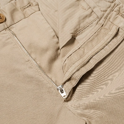 Shop Norse Projects Aros Slim Light Stretch Chino In Green