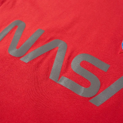 Shop Alpha Industries Nasa Reflective Tee In Red