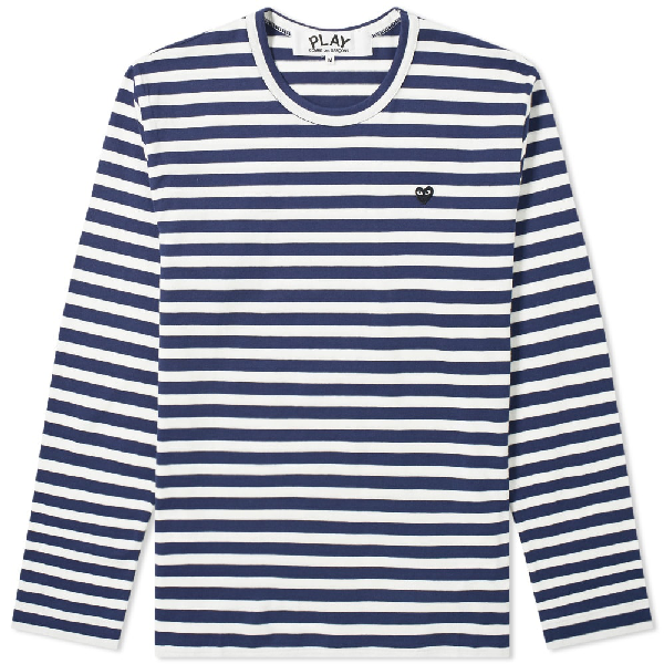 comme des garcons play little black heart tee