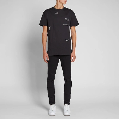 Shop Ksubi Chitch Laid Black Jean