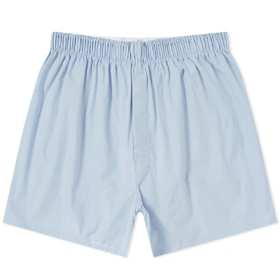 Shop Sunspel Classic Boxer Short In Blue