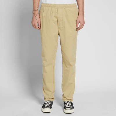 Shop Stussy Brushed Beach Pant In Brown