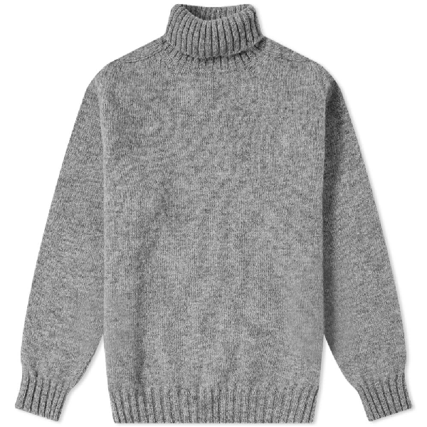 roll neck knitwear