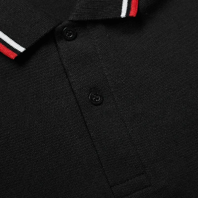 Shop Fred Perry Reissues Original Twin Tipped Polo In Black