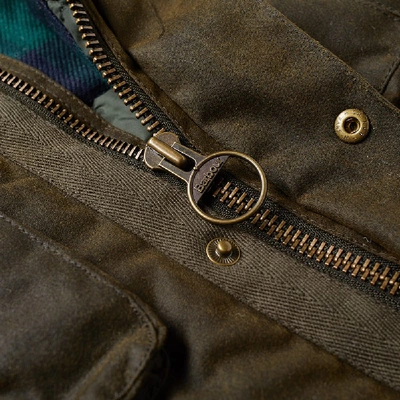 Barbour Tresco Wax Jacket In Green | ModeSens