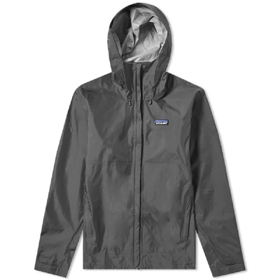 Shop Patagonia Torrentshell Jacket In Grey