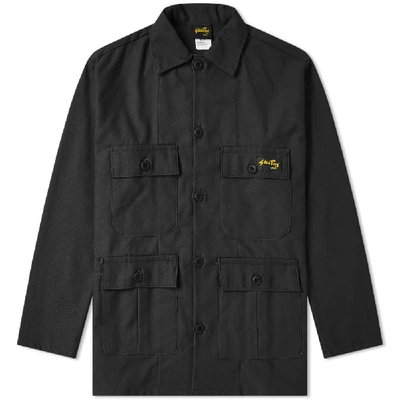 Shop Stan Ray Four Pocket Jacket In Black