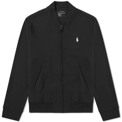 Shop Polo Ralph Lauren Tech Bomber Jacket In Black