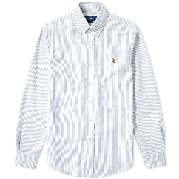 ralph lauren slim fit button down