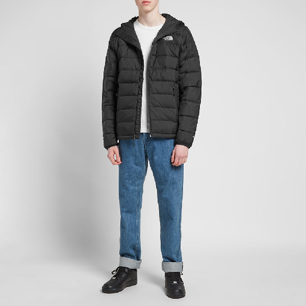 the north face la paz hooded jacket black