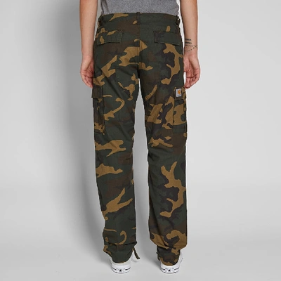 Carhartt Khaki Camouflage Aviation Cargo Pants In Green | ModeSens