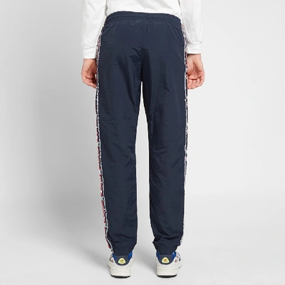 Shop Champion Reverse Weave Vintage Taped Track Pant In Blue
