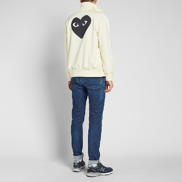 comme des garcons track top