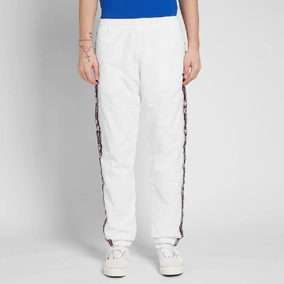 Champion Reverse Weave Corporate Taped Track Pant In White | ModeSens