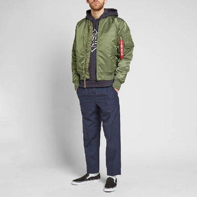 Shop Alpha Industries Ma-1 Vf 59 Flight Jacket In Green