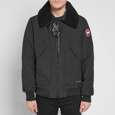 Canada Goose Bromley Bomber Jacket In Black | ModeSens