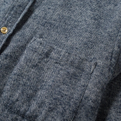 Shop Portuguese Flannel Teca Shirt In Grey