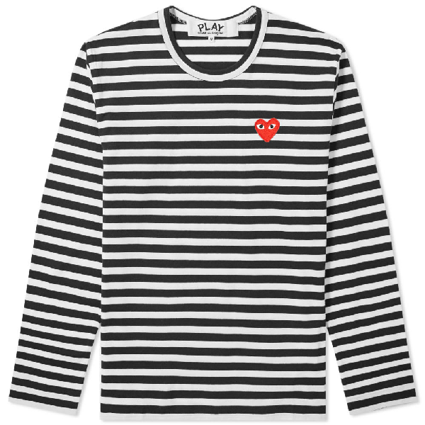 comme des garcons t shirt stripe