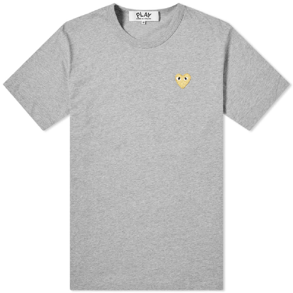 comme des garcons gold heart